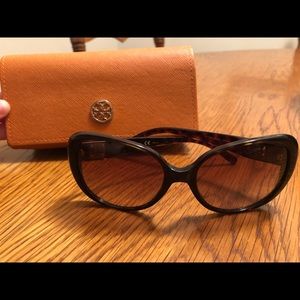 Tortoise Tory Burch Sunglasses